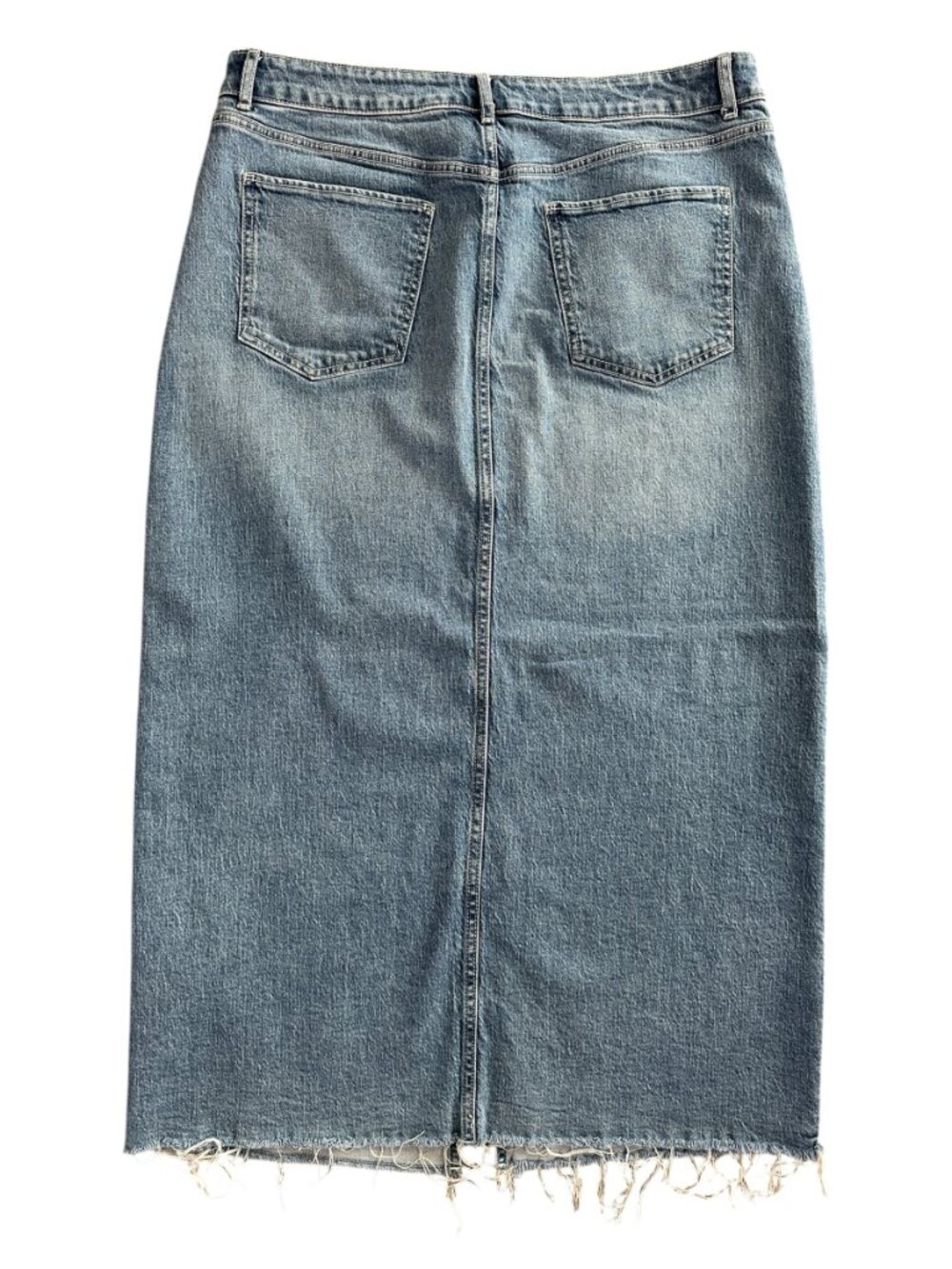 Reitmans Denim Maxi Skirt | Size 32 | High-Rise - Picture 7 of 12